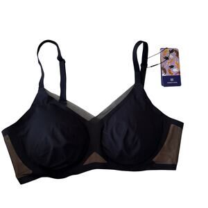 Honeylove Original Crossover Bra Black XL NWT